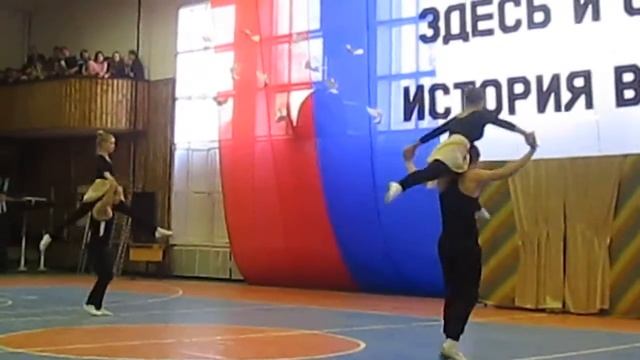 Спортпраздник 2014 Гимнастический этюд