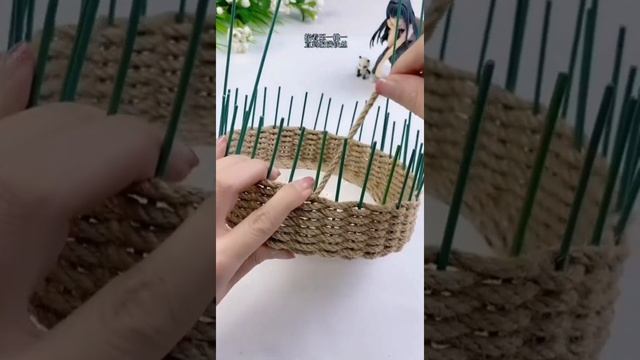 Лайфхак  Корзина своими руками  Удивительные вещи из обычных материалов 