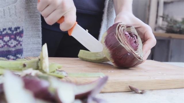 Как да почистим артишок