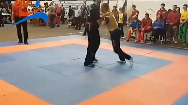 Ляскович-Солдатов раунд 1-3 ТУЙШОУ 05.12-15. Чемпионат Европы по кунгфу, Львів Україна