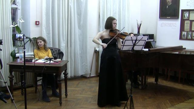 В. А. Моцарт - Соната для скрипки и фортепиано ми-минор, К304.