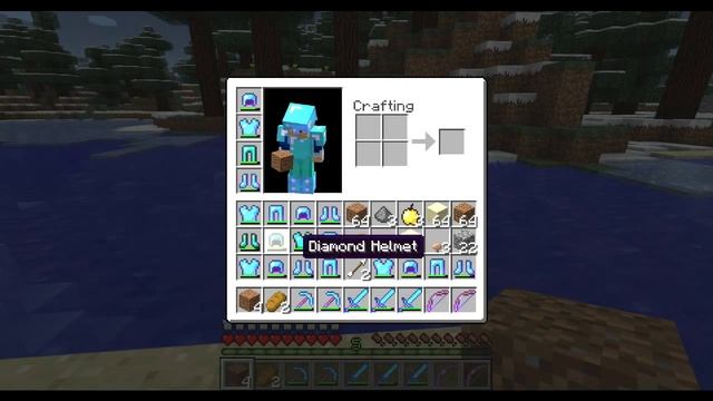Minecraft Enchanted Armor Vs Regular Feather Fall IV, Fire Protection IV, And More!