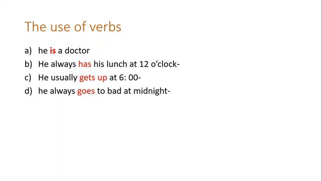 Present Simple Tense