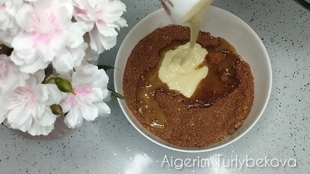 Пирожное картошка за 5 минут. Қазақша рецепт.