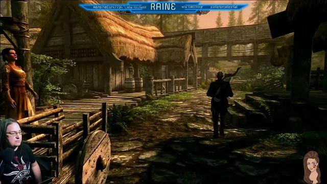 Raine Plays TES5: Skyrim Stream 1 Part1