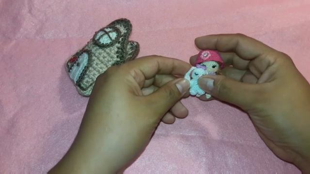 Mini Muñequita Amigurumi A Crochet