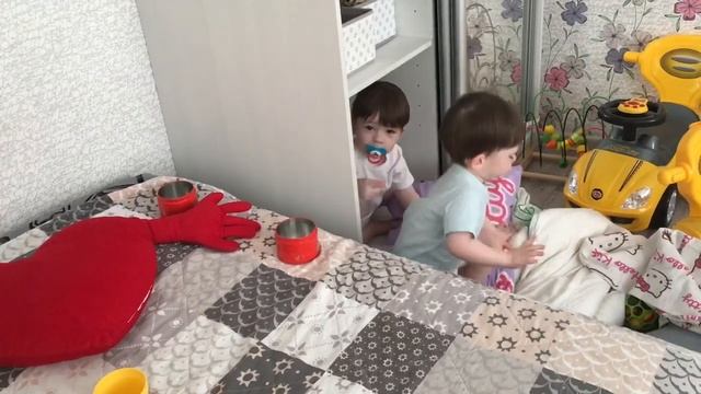 Двойня!Будни мамы с двойней.Жизнь с близнецами?!!!Часть 1.