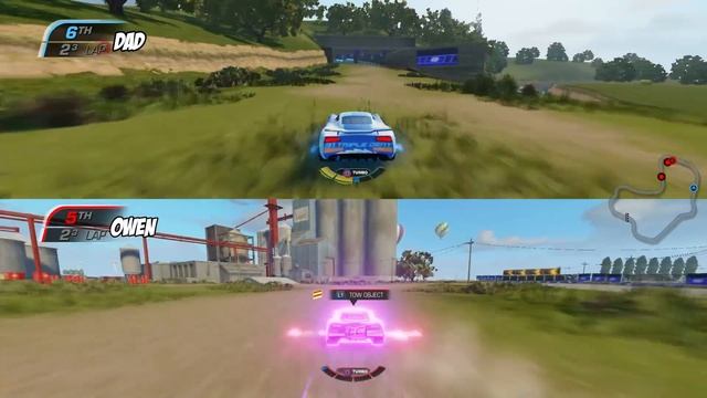 Cars 3 Driven to Win Cam Spinner VS Rich Mixon Gameplay