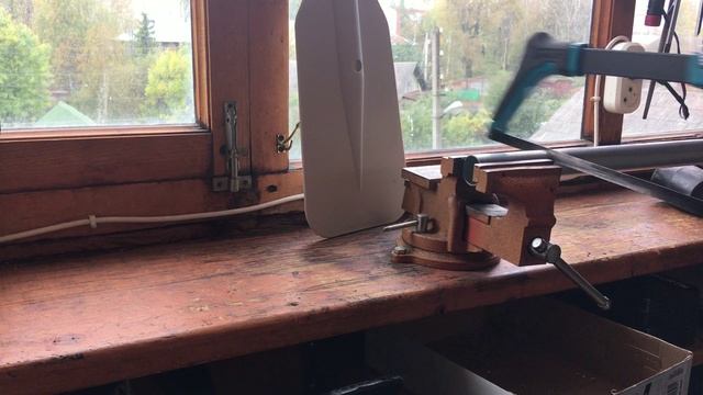 Удлиняем весла Badger AIRLINE 390.mp4