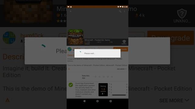 How To Get Minecraft Pe Demo 0.1.1