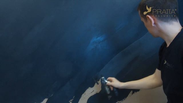 Marmorino Carrara -  Black Slate With Polished Effect Technique Of Application