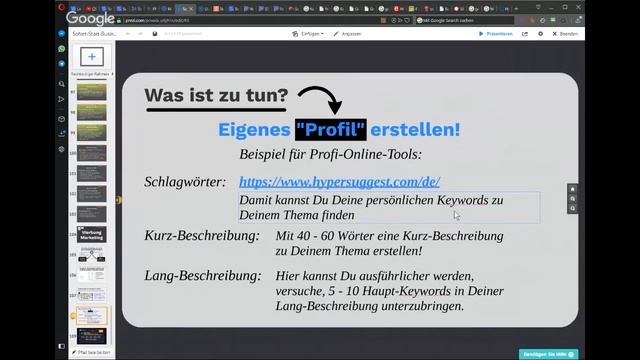 Wie Werbe Ich? | WerbeProfil Erstellen, Werbe-Quellen Ausloten = Maximaler Erfolg