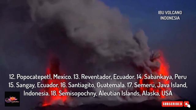 28 بركان ينفجر الان في العالم، و14 بركانا اخر جاهز للانفجار في اي وقت Volcanic Eruption