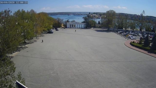 площадь Нахимова.30 апреля 2020 года
