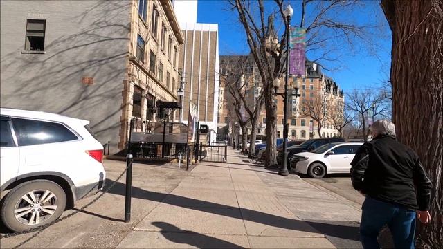 Walking In Saskatoon (Downtown), Saskatchewan, Canada [4K]