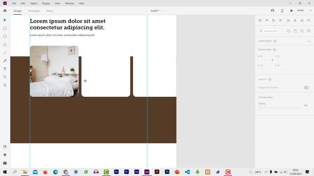 Landing Page! Adobe XD / UX /UI / Prototype