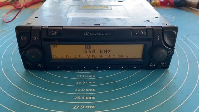 Mercedes Audio 30 APS Radio - Conversie Bluetooth