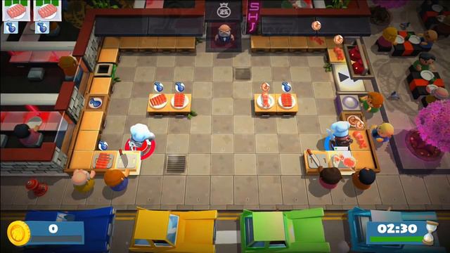 Overcooked 2 - I Ain't No Butterfingers Trophy