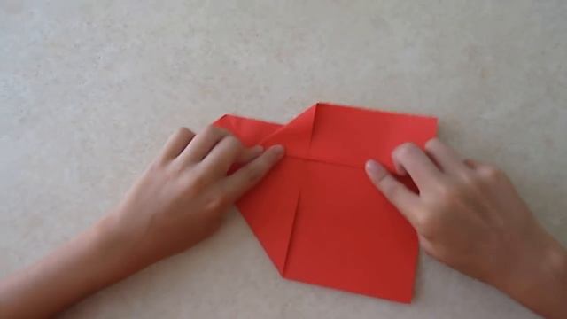 Оригами для детей. Бумажная ракета.