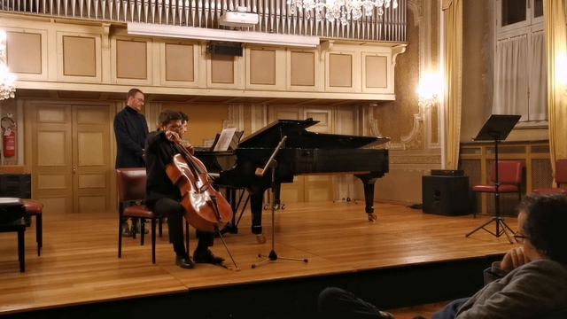 Albéniz: Malagueña Op. 165 No. 3 tras. for cello  piano Thaler-Stutschewsky Cavallo-Clerici