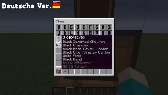 Banner Alphabet In Minecraft | Only One Command [ENG]