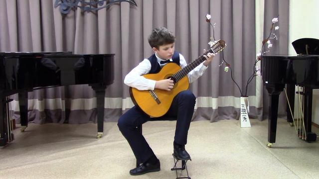 М.Легран Шербурские зонтики. Исп. Волков Еремей, 11 лет, май 2022