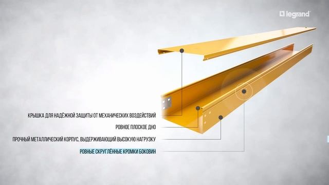 P31 OFT_ система металлических лотков для оптоволоконных кабелей
