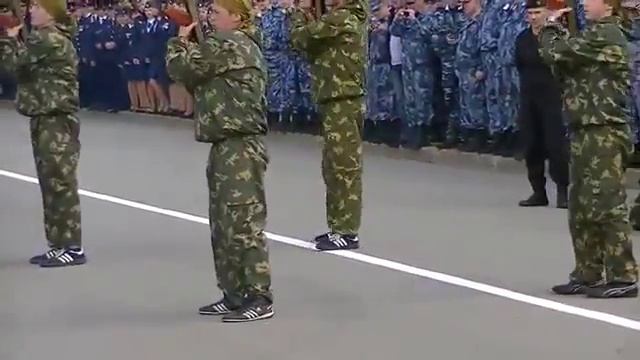 Военно патриотический клуб  Выступление