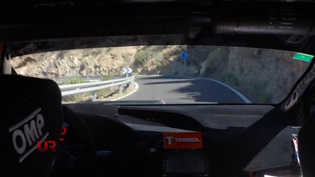Onboard Ángel Marrero - Víctor Marrero Rally De Maspalomas 2018 SS05 Maspalomas - Fataga
