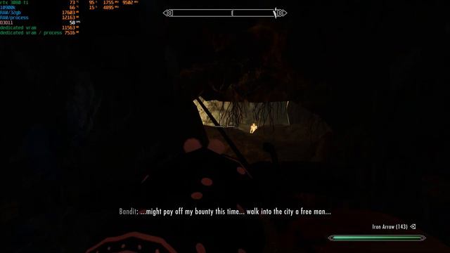 Skyrim Special Edition + Mods 4K Performance RTX 3080 Ti
