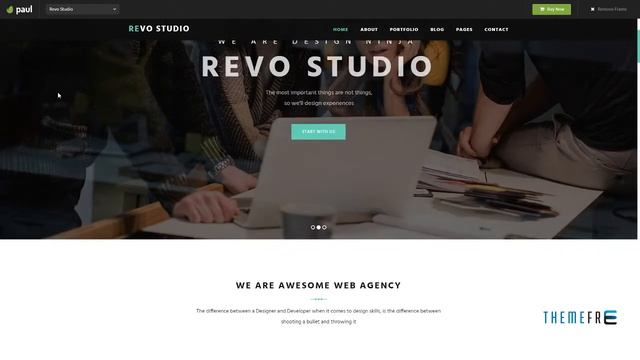 Revo Studio - Multipurpose WordPress Theme        Sherman Dominic