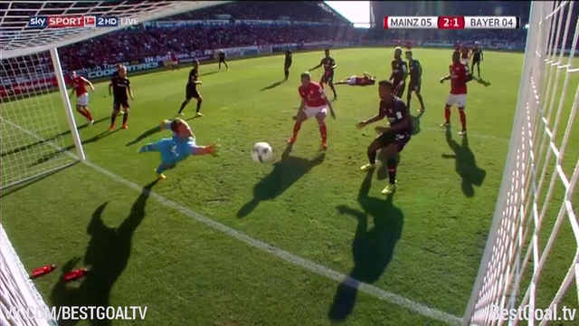 Майнц 2:3 Байер. Обзор матча и видео голов 