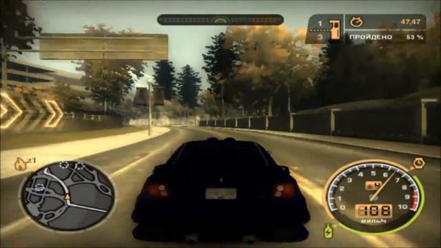 Need For Speed Underground посты зеленая мазда
