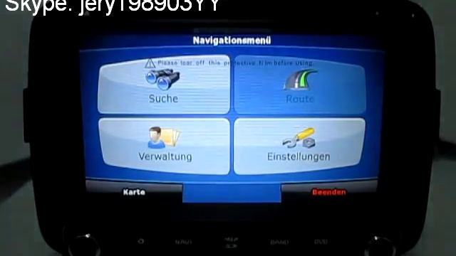 Ouchuangbo DVD Navigation Radio Kia Carens 2013 GPS