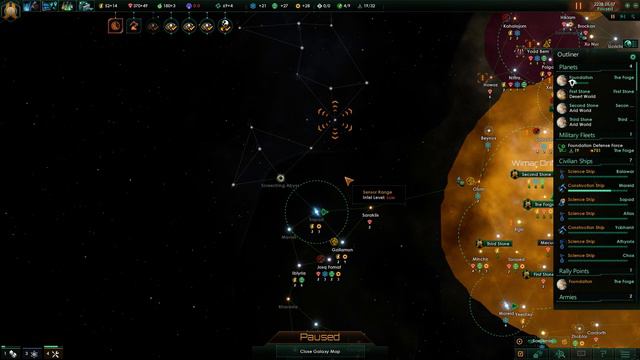 Helping A Species Migrate - Let’s Play Stellaris: Utopia #20 - Architects’ Foundation - Insane