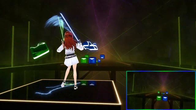 Popcorn - Electric Violin Cover (Dubstep Violin) - Luvienne | Beat Saber | LIV | Map: Dtribe