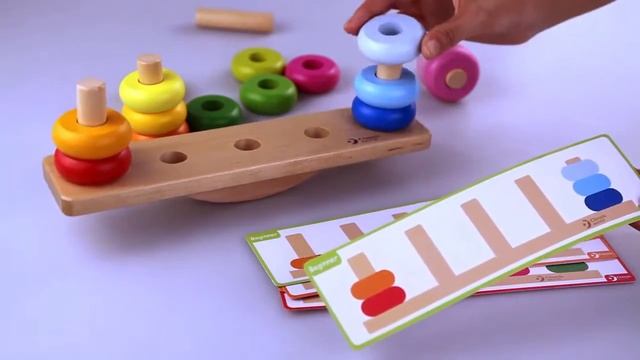 Развивающая игра от Classic World Балансирующая пирамидка