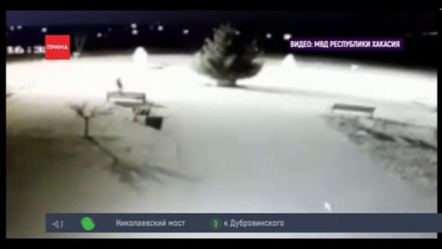 Красноярский студент пытался разгромить ледяной городок