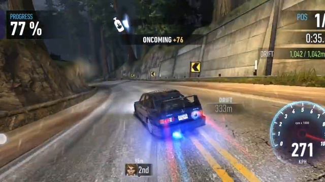 Need For Speed No Limits Crew Trials Mercedes-Benz 190 E 2.5 - 16 Evolution II 1990 Part 5