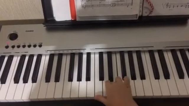 Мелодия на фортепиано 