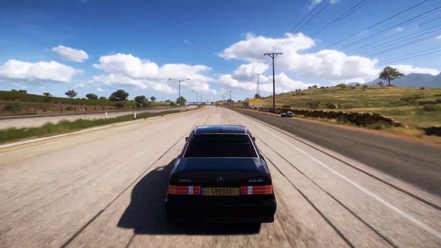 Forza Horizon 5 / Mercedes-Benz 190E 2.5-16 Evolution II / 4K 60FPS / Highest Settings/ #drift