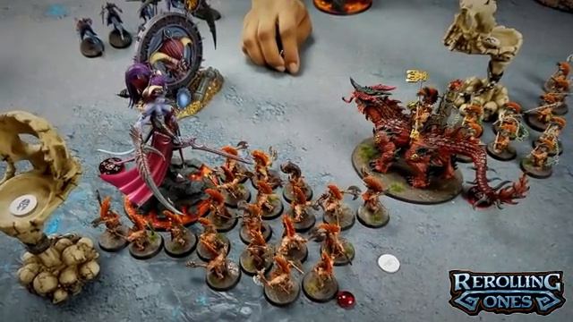 Warhammer: Age Of Sigmar Battle Report - Slaanesh Vs Fyreslayers