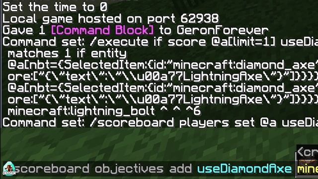 MINECRAFT 1.20.2 How To Make A Lightning Axe Or Sword (2023)