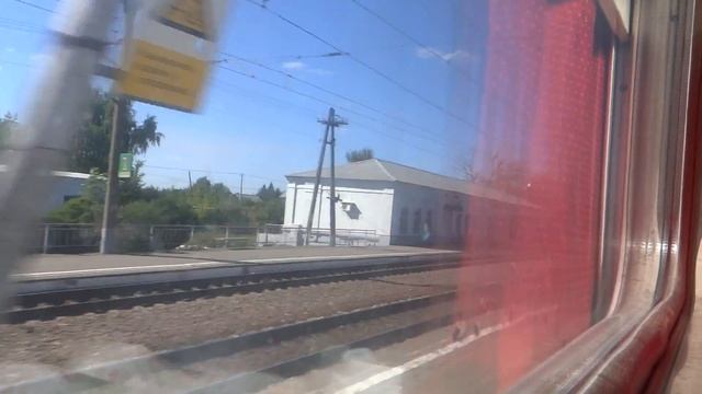 Проследование станции Кораблино