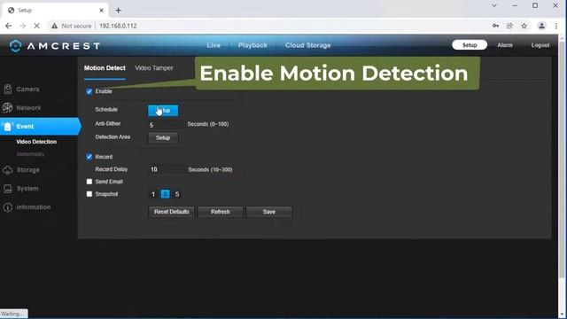 Setup Amcrest IP Camera/DVR To Record Footage To FTP Server / Cloud Storage. Step-by-step Tutorial.