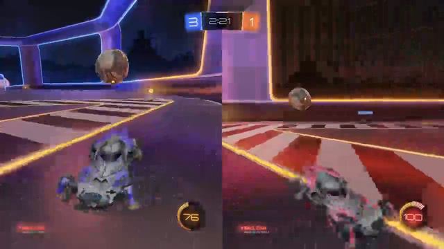 Rocket League 1v1 Me Vs Jakrs On Solo Split Screen