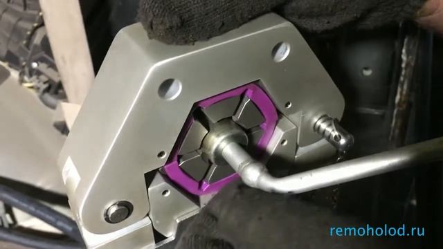 КИА КАРНИВАЛ Kia Carnival ЗАДНИЙ КОНДИЦИОНЕР РЕМОНТ