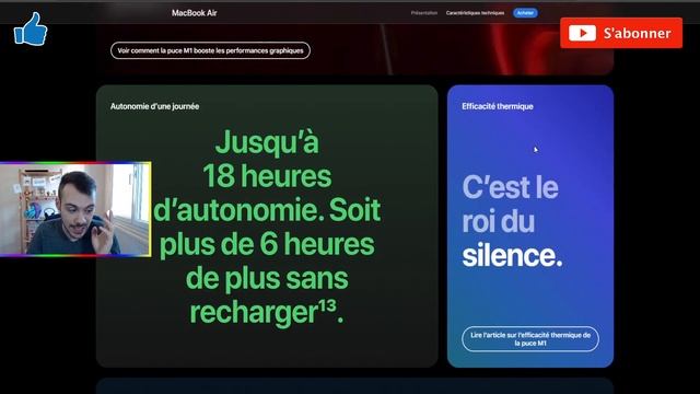 MACBOOK AIR M1 VS MACBOOK AIR INTEL 2020 - C'EST UN TRUC DE FOU !
