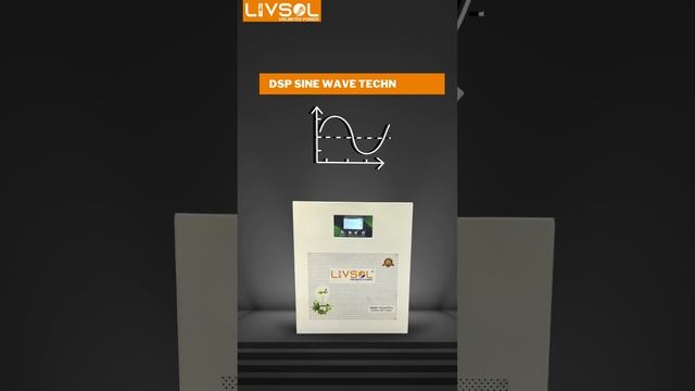LIVSOL WALL MOUNT INBUILT LITHIUM BATTERY SOLAR INVERTER (300VA - 5KVA PWM & MPPT BOTH)