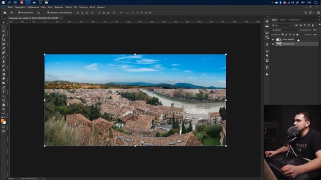 Міняємо небо в фотошопі. Легкий прийом для покращення любого фото (Уроки Photoshop #7) українською